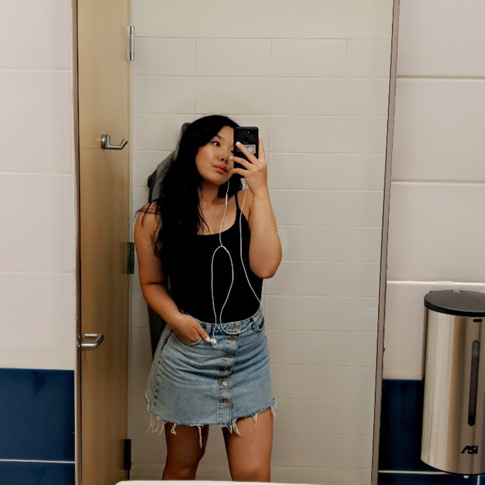 Zara Denim Skirt